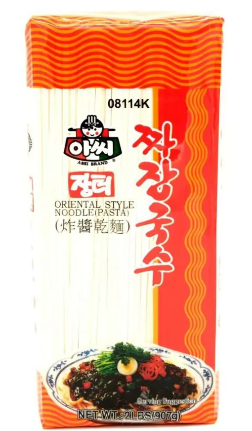 Assi Oriental Style Noodle Chajang/907 g