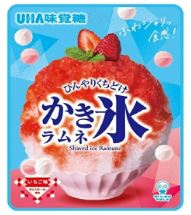 UHA Kakigouri Ramune Strawberry Ice Candy/27g