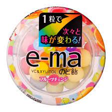E-Ma Candy Colorful Fruit/33g