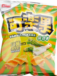 Koloko Pea Crackers Wasabi Flavor/48g
