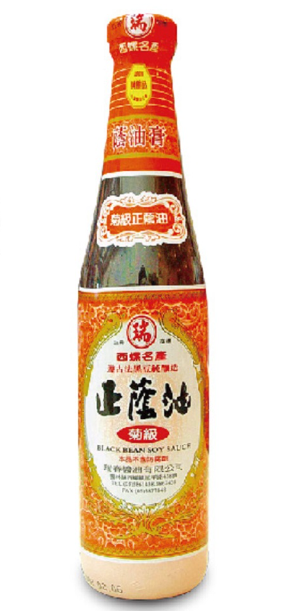 Chrysanthemum Grade Black Bean Soy Sauce/420ml
