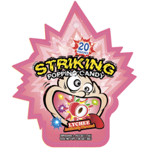 Striking Popping Candy Lychee/30g