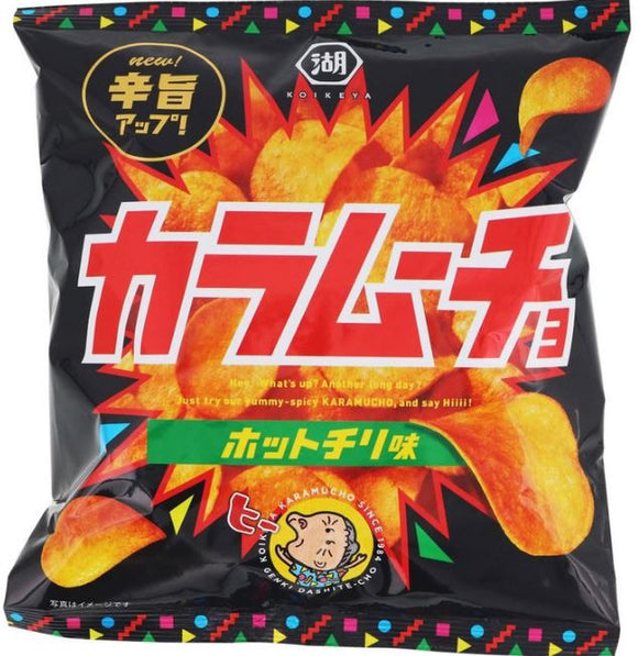 Karamucho Chips Hot Spicy(Thin Cut)/102g