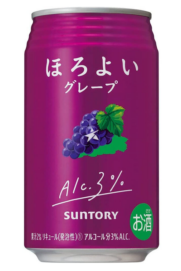 Suntory Horoyoyi Grape Flavor/350ml