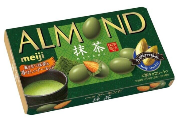 Meiji Almond Matcha Chocolate/58g