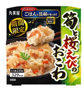 Marumiya Bamboo shoots and Sakura shrimp with glu rice/235g