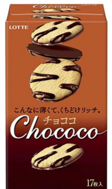 Lotte Chococo Biscuit/17Pcs