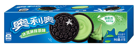 Oreo Cookie -Green Tea Ice Cream Flavour/97g