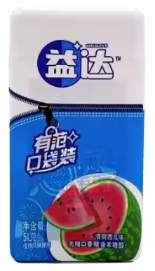 Yida Sugarfree chewing Gum-Watermelon Flavor/54g