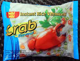 (L)Wai Wai Instant Crab Rice Vermicelli/55g