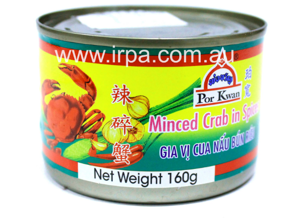 Por Kwan Minced Crab in Spices/160g