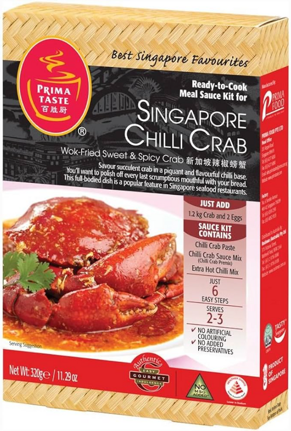 Prima Singapore Chilli Crab Kit/320g