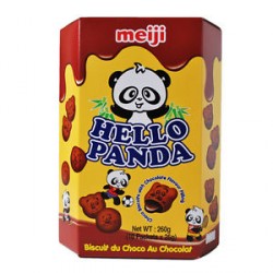 MEIJI HELLO PANDA L DOUBLE CHOC Family Pack/260G