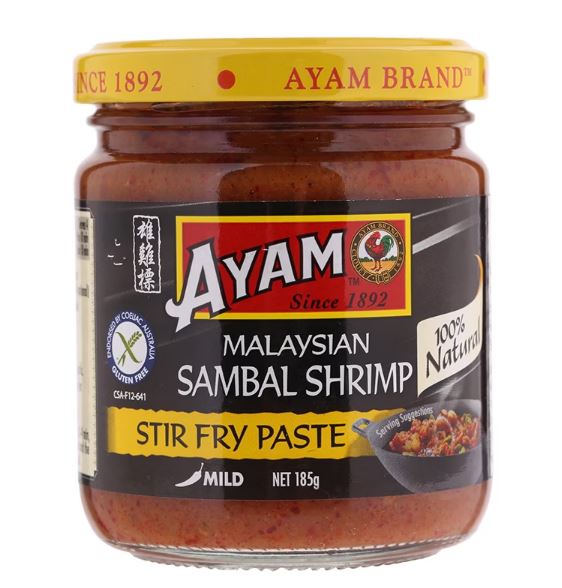 AYAm Mlysian Sambal Shrimp SF Paste/185g