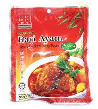 A1 Instant Chicken Curry Ayam/200g