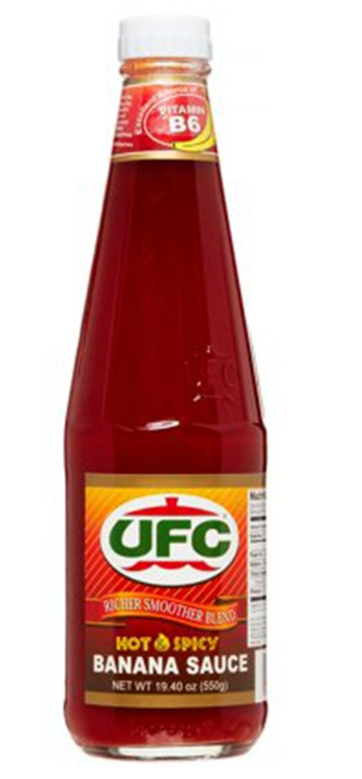 UFC banana sauce(hot)/550g