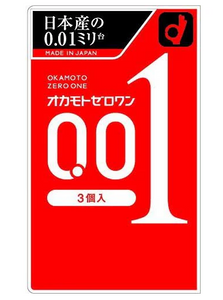 OKAMOTO Zero One Condom (Standard Type)/3pcs