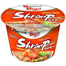 Nongshim Big Bowl Spicy Shrimp noodles/115g
