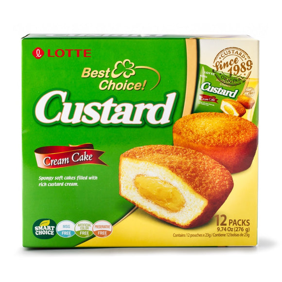 Lotte Custard Cream Cake/253g