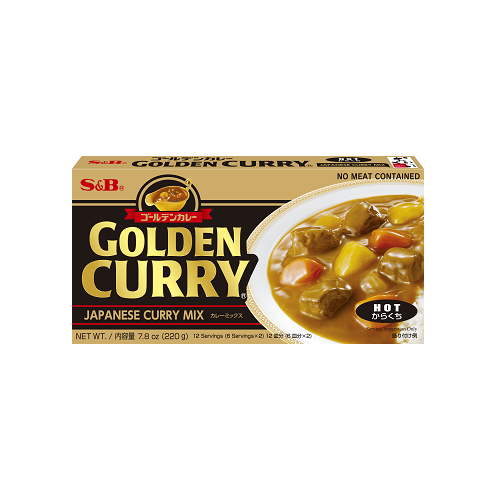 S&B Golden Curry (Hot)/220g
