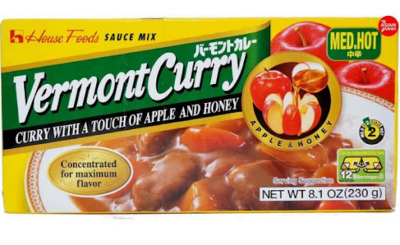 House Vermont Curry Med.Hot/230g