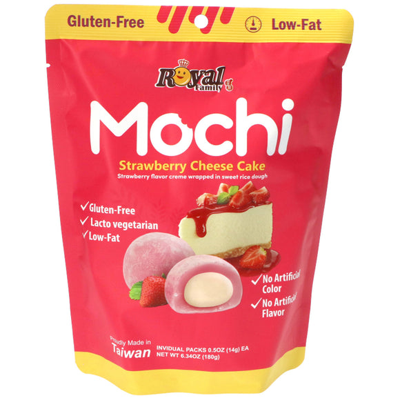 Royal Gluten Free Mochi Strawberry Cheesecake Flavor/ 120g