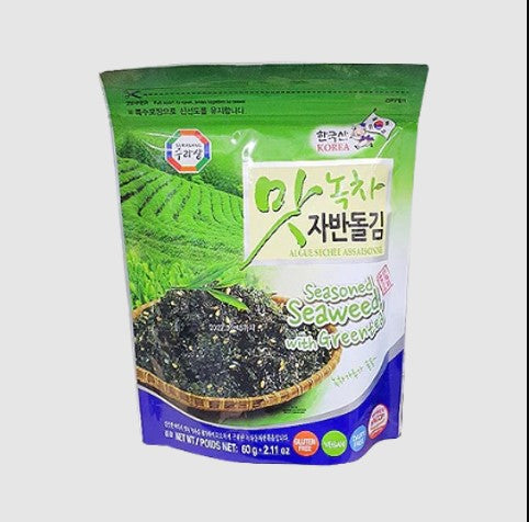 SURASANG Seasoned Seaweed with Green Tea/60g