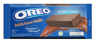 Oreo Dutch Cocoa Wafer Double Choco/117g