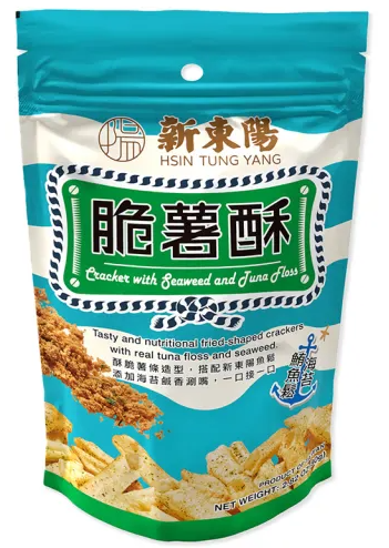 Hsin Tung Yang Cracker with Seaweed and Tuna Floss/80g