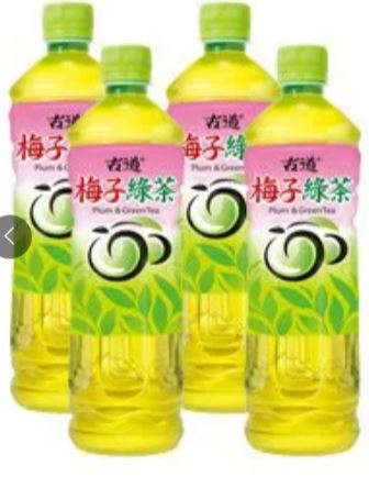 Gudao Plum And Green Tea/550ml*4-Pack