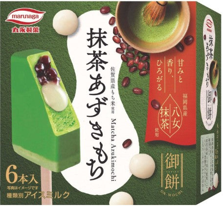 Marunaga Seika Matcha Azuki Mochi/55mlx6