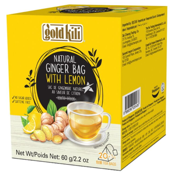 Gold Kili Natural Ginger Tea with Lemon/3g*10