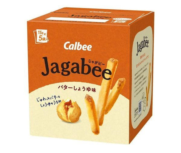 CALBEE Jagabee Butter Soy Sauce Chips/80g