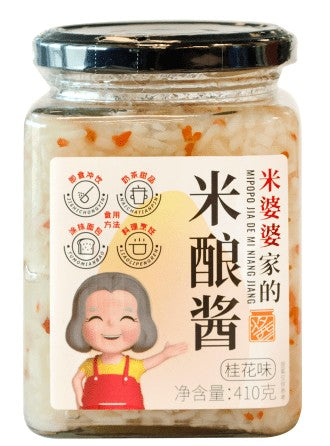 MiPoPo Fermented Sticky Rice Osmanthus Flavor/410g – Davely's Asian ...