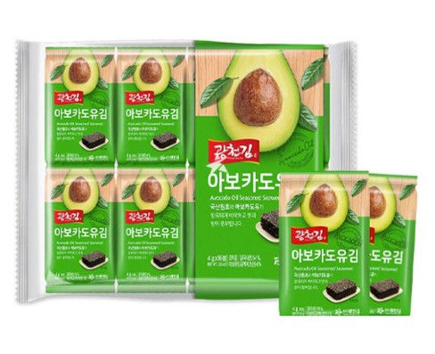 Kwangcheonkim Avocado Oil Seaweed (16*4g)