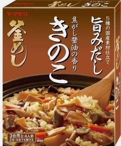 YAMAMORI Kamameshi Rice Seasoning Sauce -Kinoko(mushroom)/195G