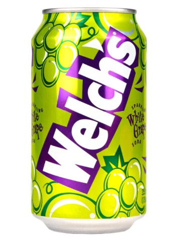 Welch's White Grape Soda/355ml