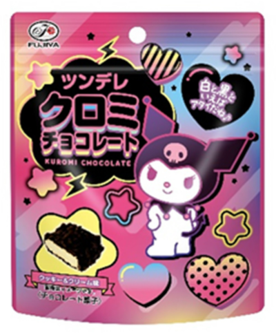 FUJIYA Kuromi Chocolate Cookies/40g