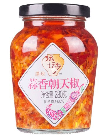 Tantanxiang Garlic Red Chilli/ 280g