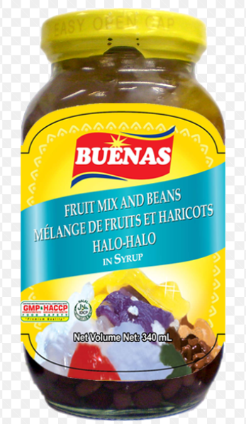 BUENAS Fruit Mix and Beans /340g