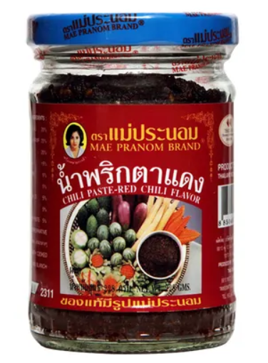 MAE PRANOM CHILI PASTE-RED CHILLI FLAVOR/228G