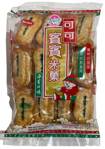 Bin Bin Rice Crackers Seaweed Flavour/150g