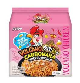 Paldo Volcano Carbonara Chicken Noodle/520g