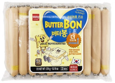Wang Korea Kids Bong Fish Sausage-Butter/374g