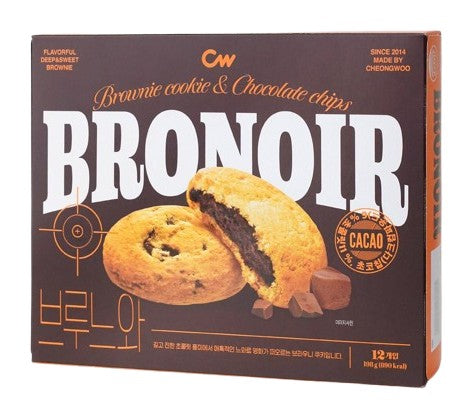 Cheong Woo Bronoir Brownie Chocochip Cookie/ 198g