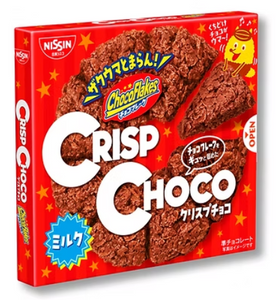 NISSIN Crisp Choco Choco Flakes Flavor Chocolate Pizza/86g