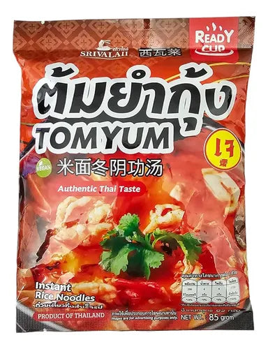 Srivalaii Instant Rice Noodles Thai Tomyum Flavor/ 50g