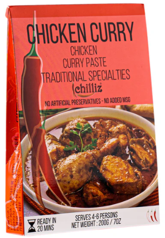 Chiliz  Chicken Curry Paste/200G