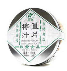 KAIFAT Preserved Ginger with Lemon Juice/130g
