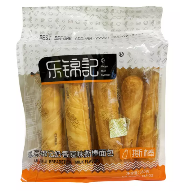 Le Jing Ji Bread Stick Milk Flavour/380g